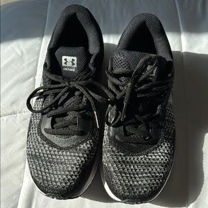 Black and Gray Athletic Sneakers